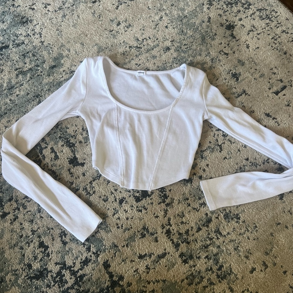 Garage crop top